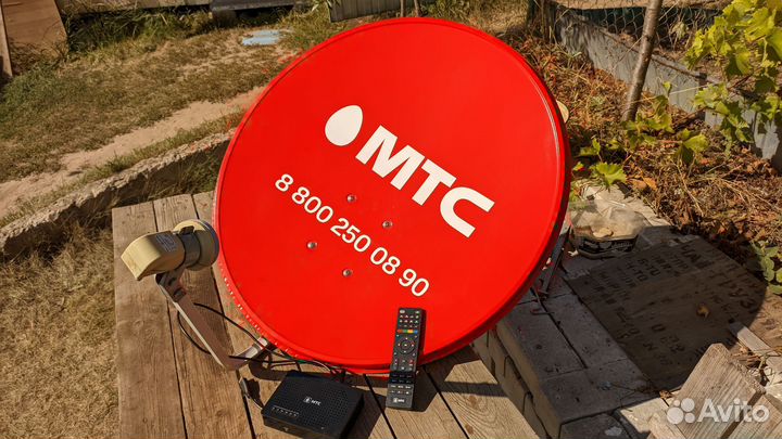 Комплект спутникового тв МТС