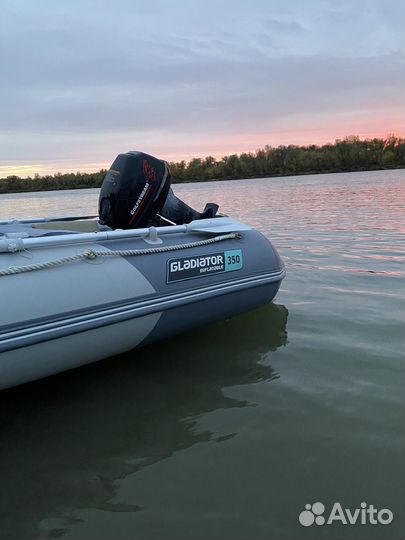 Gladiator E350Pro - Прицеп - Мотор