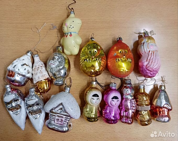 Елочные игрушки 60-х - 80 х годов