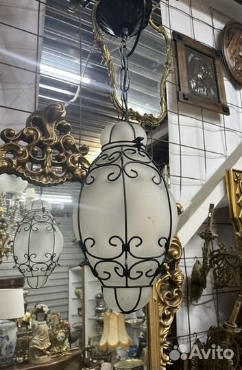 Фонарь. Люстра. Светильник. Винтаж из Европы