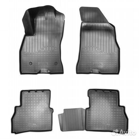 Коврики в салон для Fiat Doblo (2015-2023)