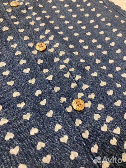 Джинсовые сарафаны для девочки 98