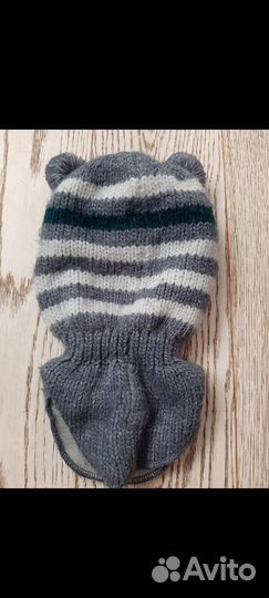 Зимняя шапка шлем