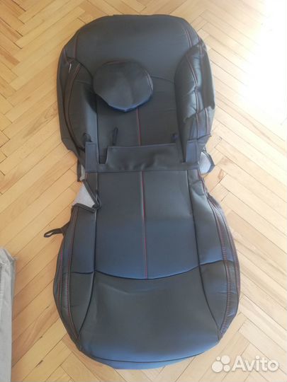 Чехлы из экокожи KIA Optima (4gn) из иск. кожи