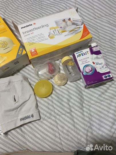 Молокоотсос medela электрический swing flex