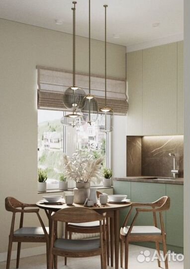 Римская штора на заказ на створку окна