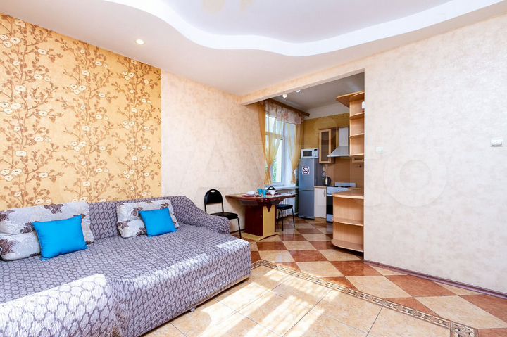 2-к. квартира, 60 м², 3/6 эт.
