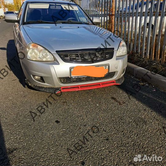 Сплиттер (юбка) лада Приора