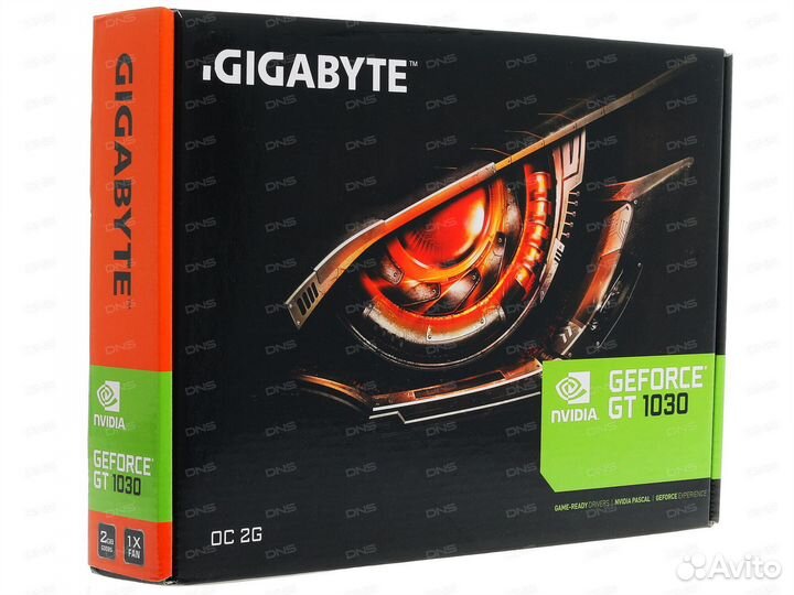 Видеокарта gigabyte GeForce GT 1030 OC GV-N1030OC