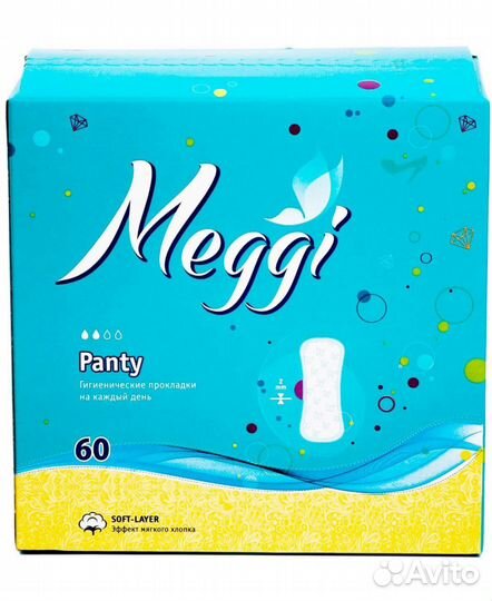 Ежедневные прокладки (60 шт.) Беларусь