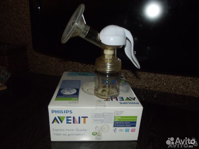 Молокоотсос philips avent ручной