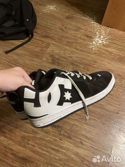 Дутые кеды dc