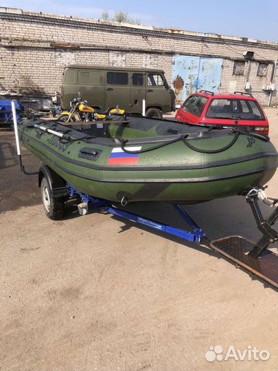 Лодка надувная Quicksilver Heavy-Duty 430