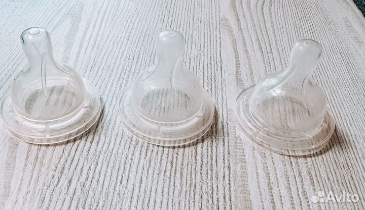 Соска на бутылку Philips Avent 0+ 3 шт