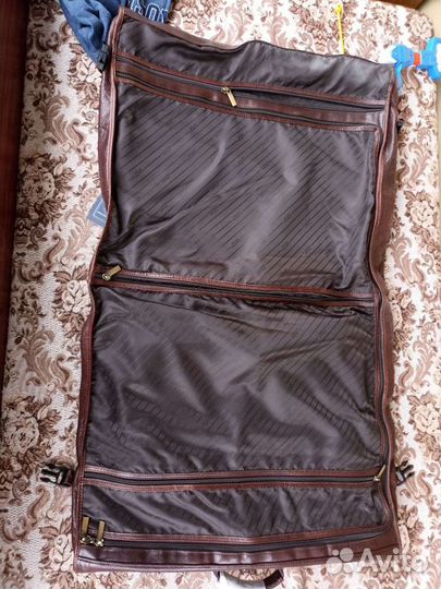 Дорожная сумка натуральная кожа