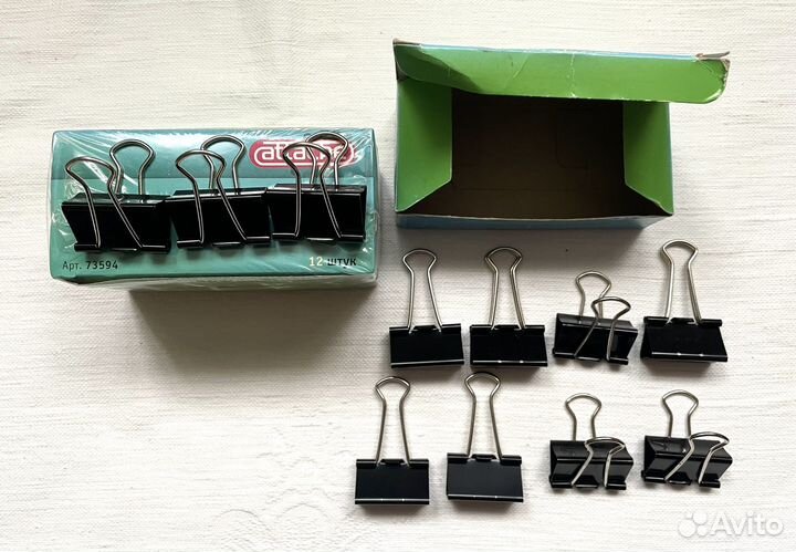 Зажимы для бумаг 32 мм