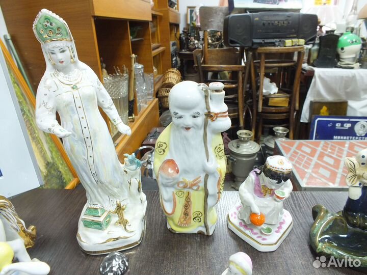 Фарфоровые статуэтки времен СССР