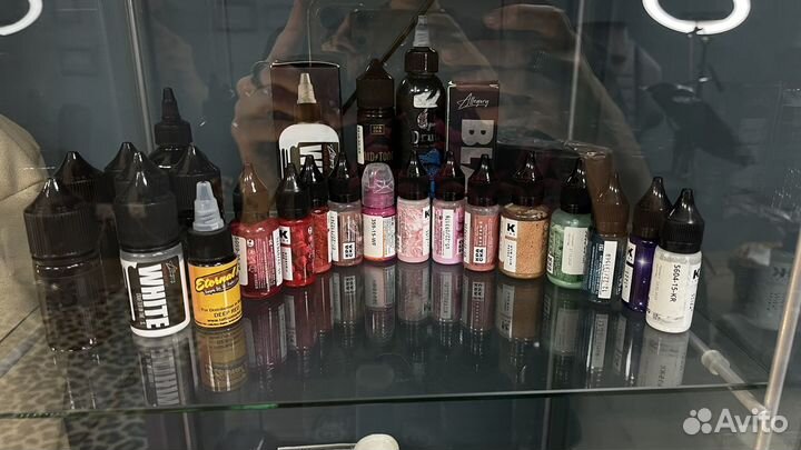 Краска для татуировок пигмент тату