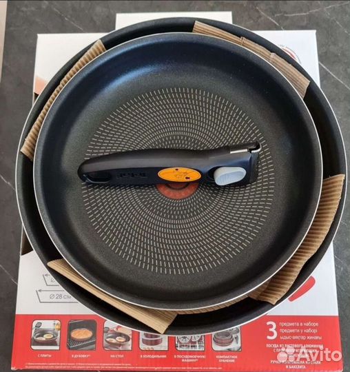 Набор сковородок tefal ingenio