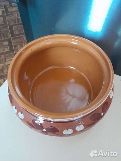 Глиняный горшок для запекания СССР