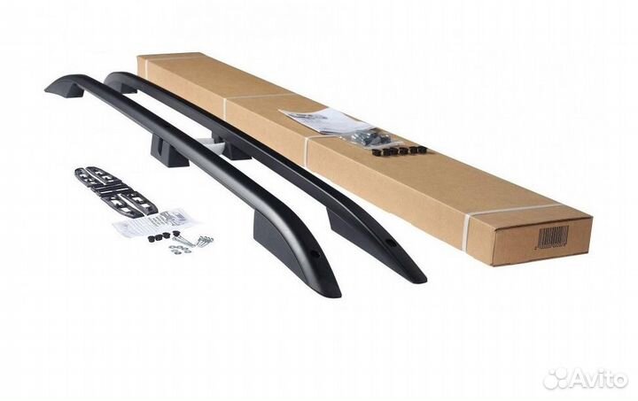 Рейлинги Can-Otomotiv Fiat Doblo I (01-15) черные