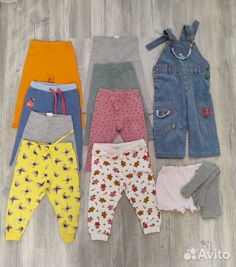 Вещи пакетом 74 80 для девочки
