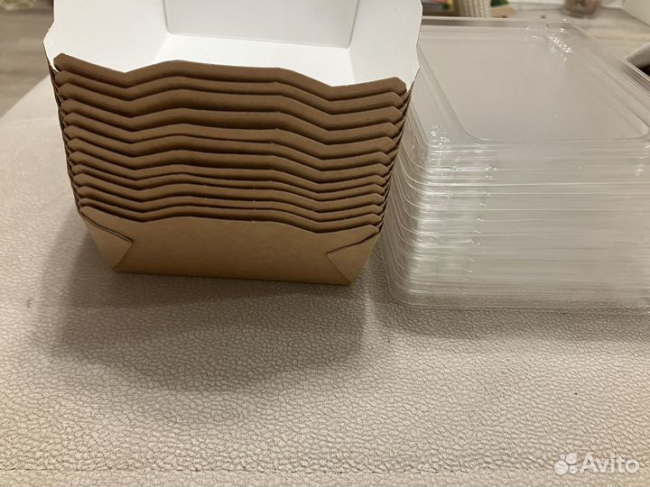 Коробки кондитерские разные