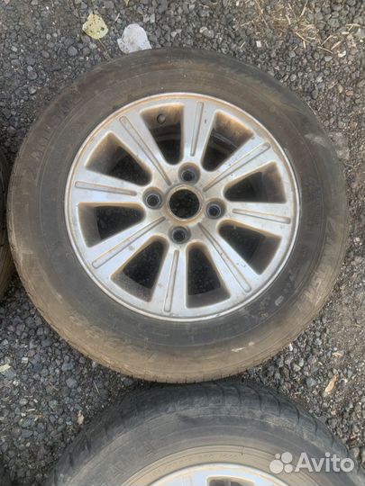 Литые диски R14 на audi 80 b3 с резиной