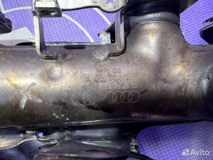 Коллектор выпускной Volkswagen Touareg 7L 5.0 AYH