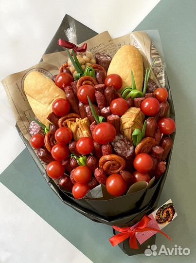 Мужской набор подарок букет