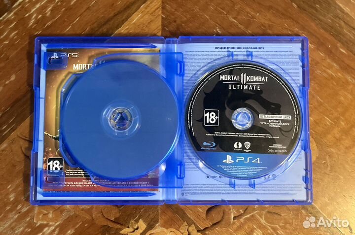 Mortal kombat 11 ultimate ps4 диск