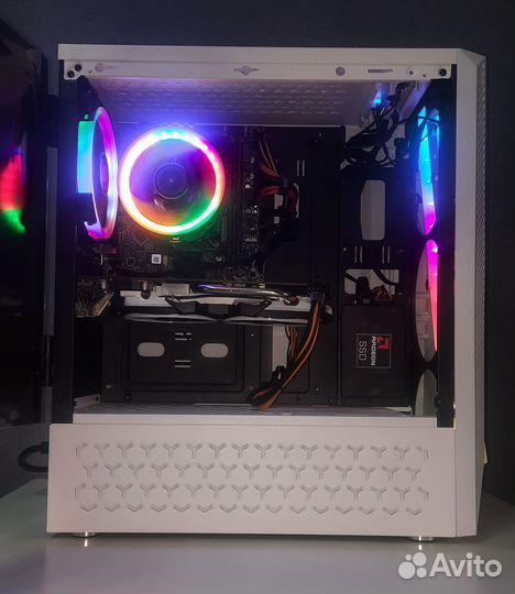 Игровой пк GTX 1650 super / intel i7 / 16Gb ddr3