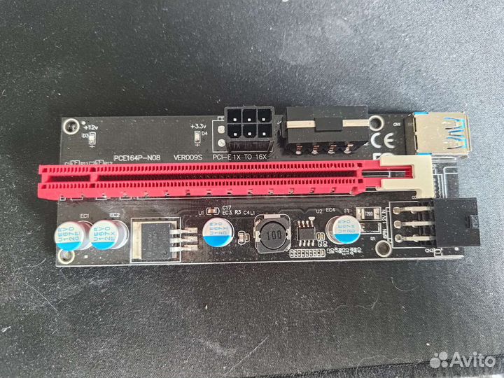 Райзер pci-e 009s