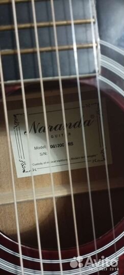 Акустическая гитара Naranda DG 1200 BK