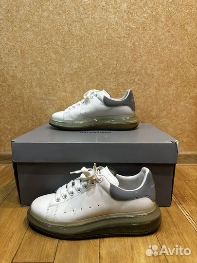 Кроссовки Alexander McQueen White Reflect оригинал