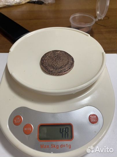 5 копеек Екатерины 2 Е.М брак