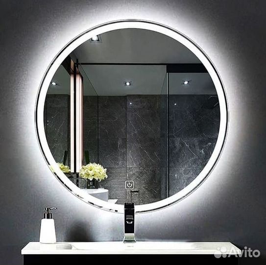 Зеркало с подсветкой на стену