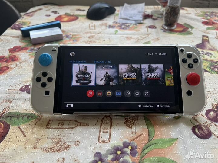 Nintendo switch oled с играми