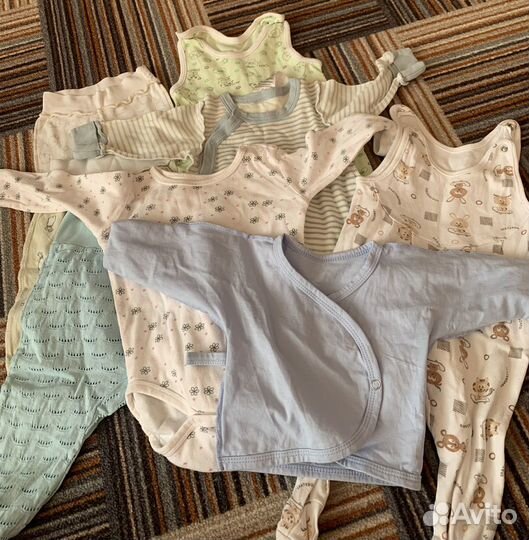 Вещи пакетом для новорожденного мальчика