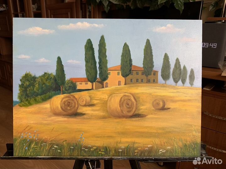 Картина маслом «Прованс»