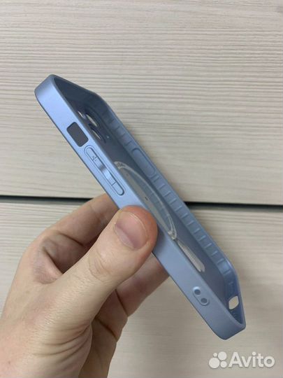 Чехол стеклянный Magsafe iPhone 13