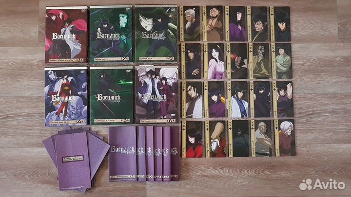 Аниме «Василиск: Манускрипт ниндзя Кога» (6xDVD)