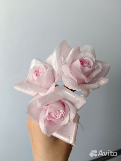 Цветы из мастики для декора