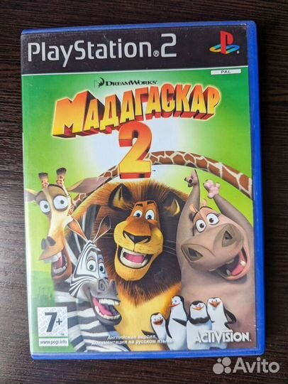Мадагаскар 2 Playstation 2