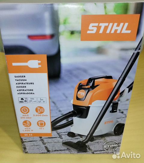 Пылесос Stihl SE33, новый, оригинал