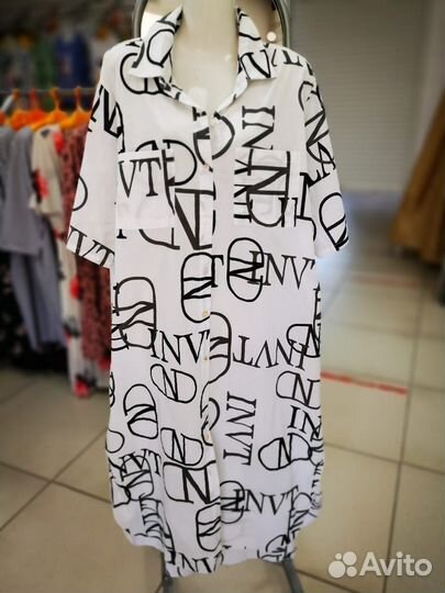 Платье рубашка