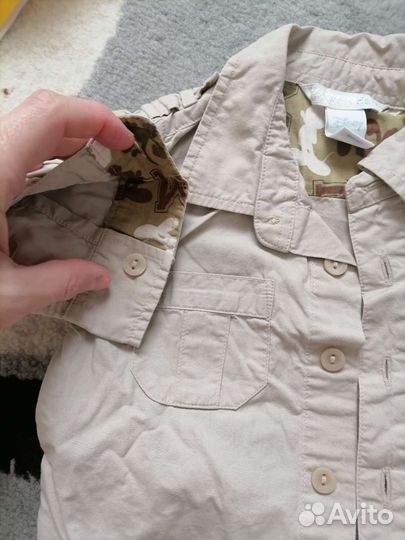 Рубашка для мальчика H&M p. 68