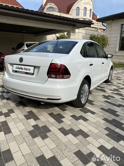 Volkswagen Polo 1.6 AT, 2018, 126 500 км