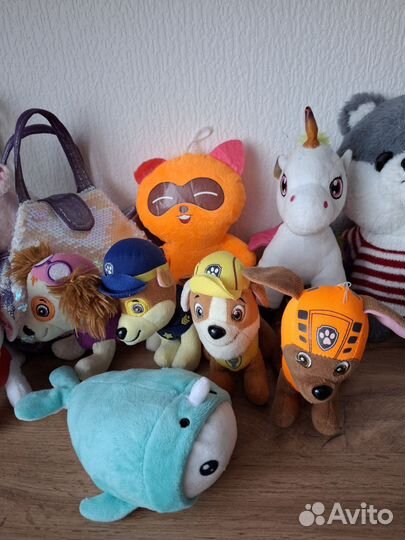 Мягкие игрушки пакетом
