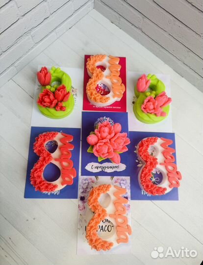 Мыло в подарок к 8 марта